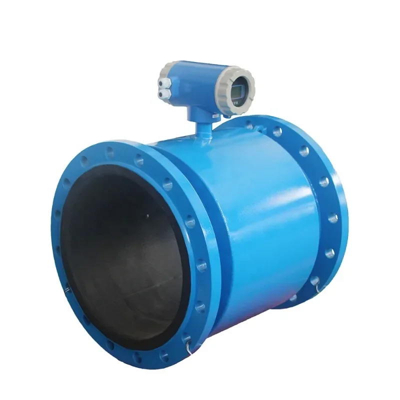 Hot Sale Large Diameter Flowmeter Digital Dn400 Electromagnetic Waste Water Flow Meter