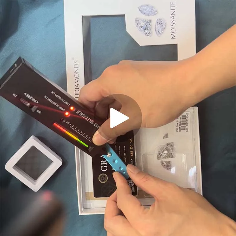 مختبر مويسانيتي فضفاض للحجر ، تمرير اختبار الماس مع غراه ، أبيض فائق ، لون D ، 3EX قطع قطع FL ، إلى 30ct ، حزمة جديدة #4