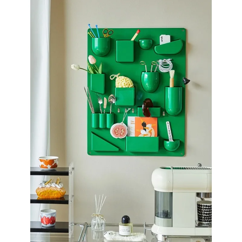 Storage Rack for Wall Holder Offices Kitchens Organizer Workshops Bathrooms Children's Rooms Different  Shapes Size Hooks Clips