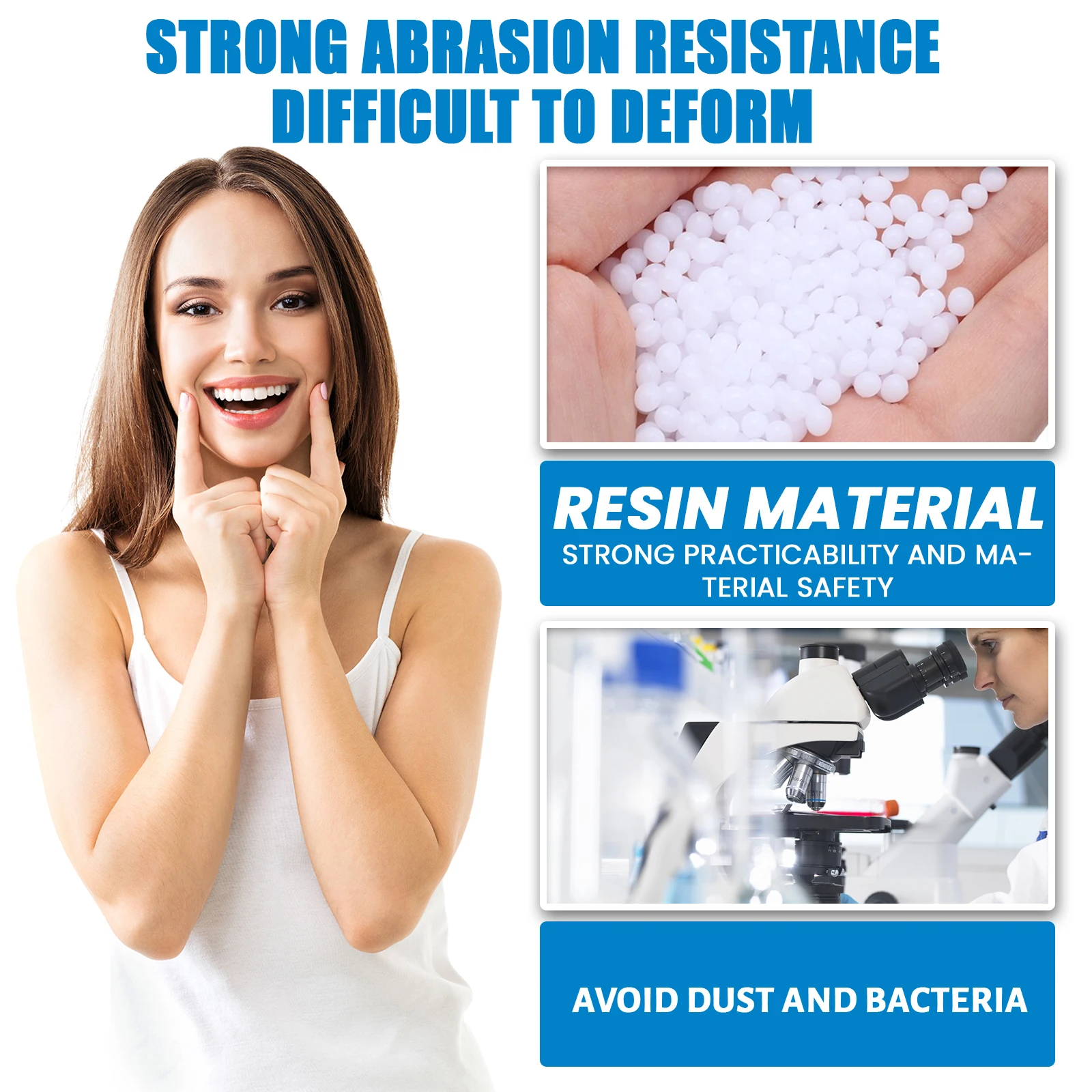 Dental Repair Gum Shapeable Temporary Filling for Cavity Gaps Broken Teeth Reusable Oral Care Supplies