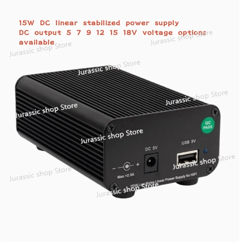

Audio 15W/5V Linear Power Supply DUAL DC Regulator C Port Dual Output