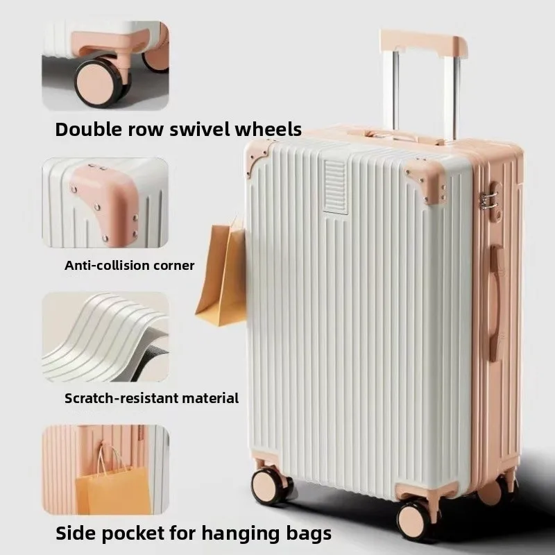 

Convenient Lage Small Size Travel Bag for Kids And Adults Retro Sle Suitcase for Men And Women Aircrt Travel
