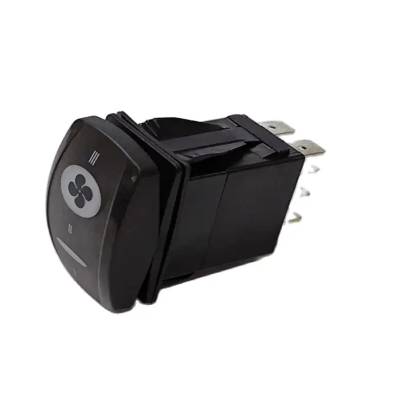 Excavator Construction Vehicle 214-4695 Fan Switch Pushbutton Original Equipment Manufacturer Part