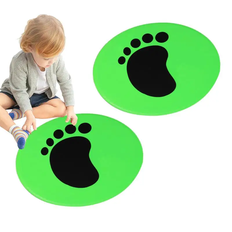 

Football Training Marker 2PCS Improve Speed Footstep Training Mat Non Slip Soccer Exercise Mat Footstep Training Mat Improve