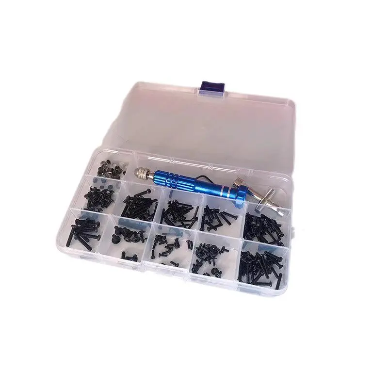 RC Car Screw And Tool Assortment Kit Upgrade Hardware Accessories With Storage Case For WPL MN RC Crawler Truck
