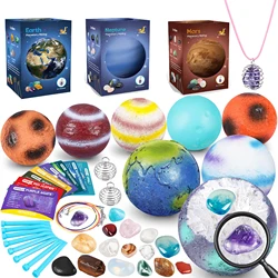 Children Archaeological Digging Toy Treasure Planet Gem Ore Exploration of The Solar System Mining Science Educational Toys
