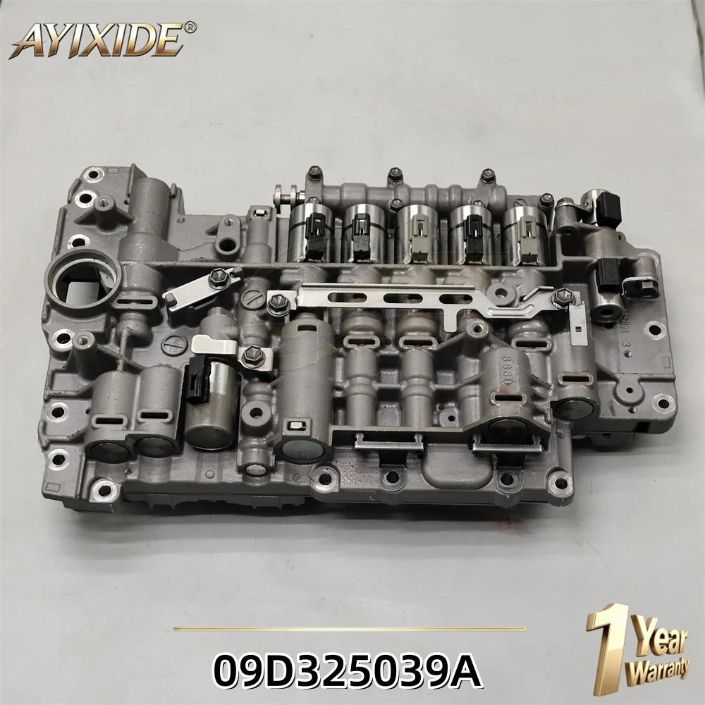 For Audi Q7 VW Touareg 09D 09K 09M TR60SN Valve Body With Solenoids 09D325039A 6 Speed Auto Transmission