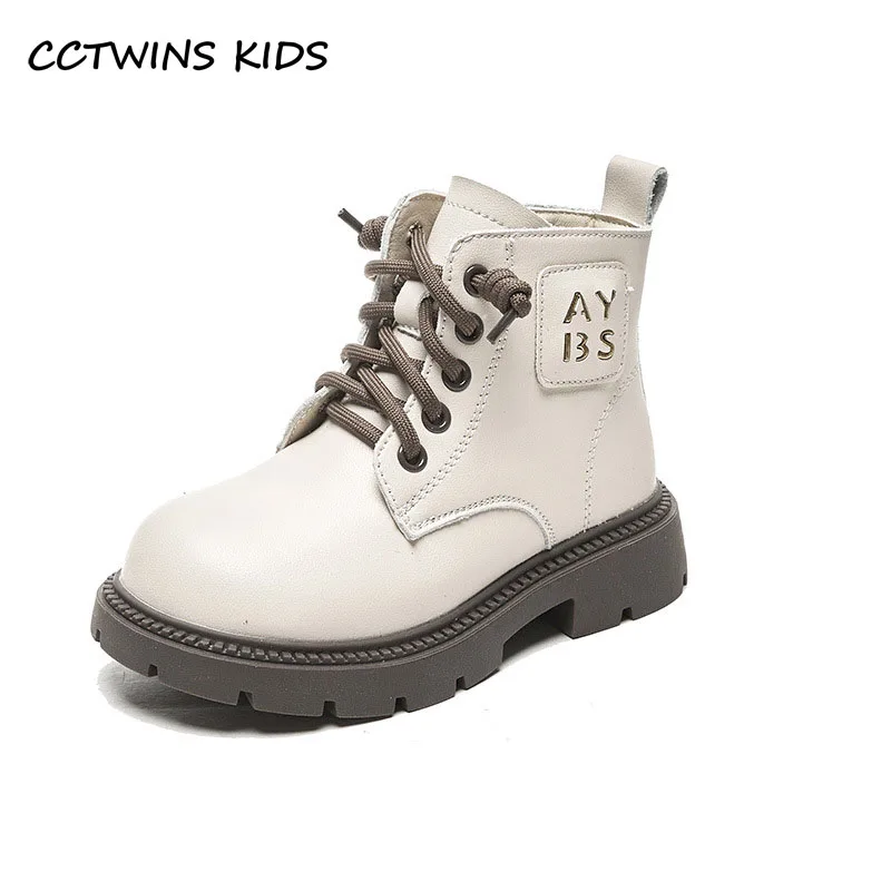 Kids Boots Autumn Winter Toddler Girls Genuine Leather Brand Middle Calf Princess Metals High Top Shoes Children Flats Soft Sole