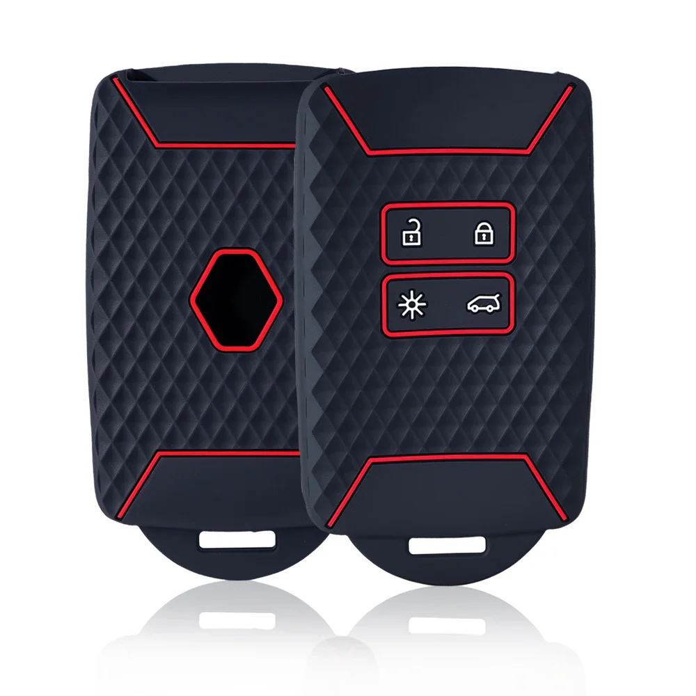 

Силиконовый чехол для ключей для Renault Austral Kadjar Clio Megane Captur Arkana Koleos Zoe Scenic Dacia Sandero Duster Logan Jogger