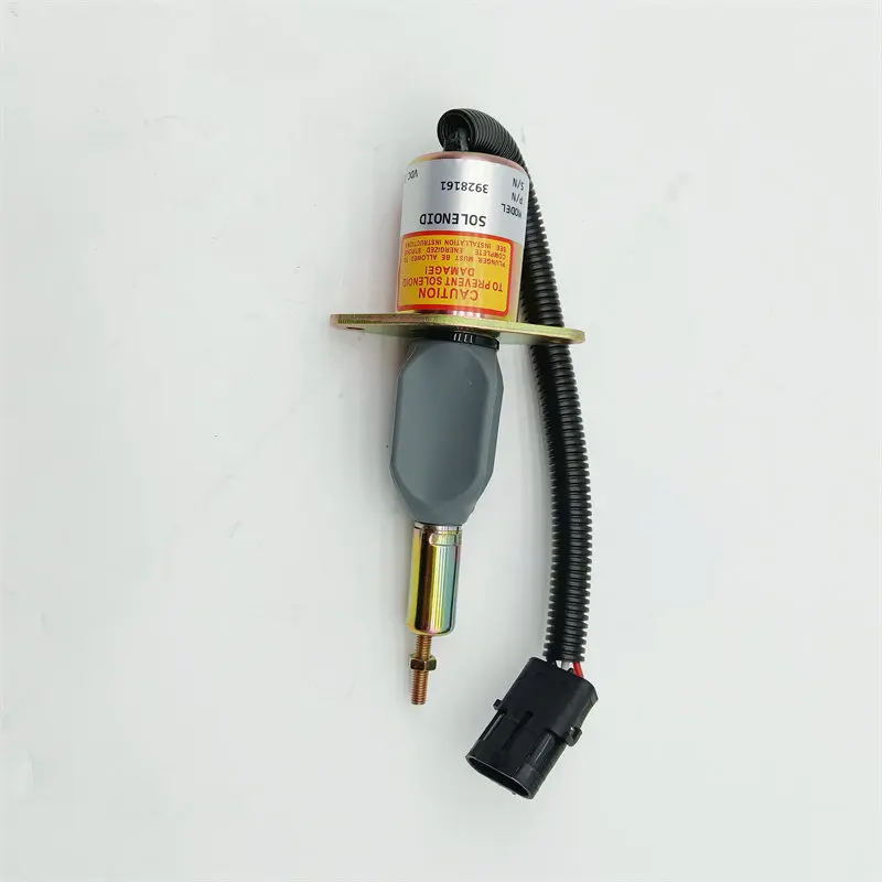 

Construction Machinery Parts 24V Fuel Shut Off Solenoid Valve 3928161 for Cum mins Engine 6CT 6BT Excavator HL760 R290LC-3