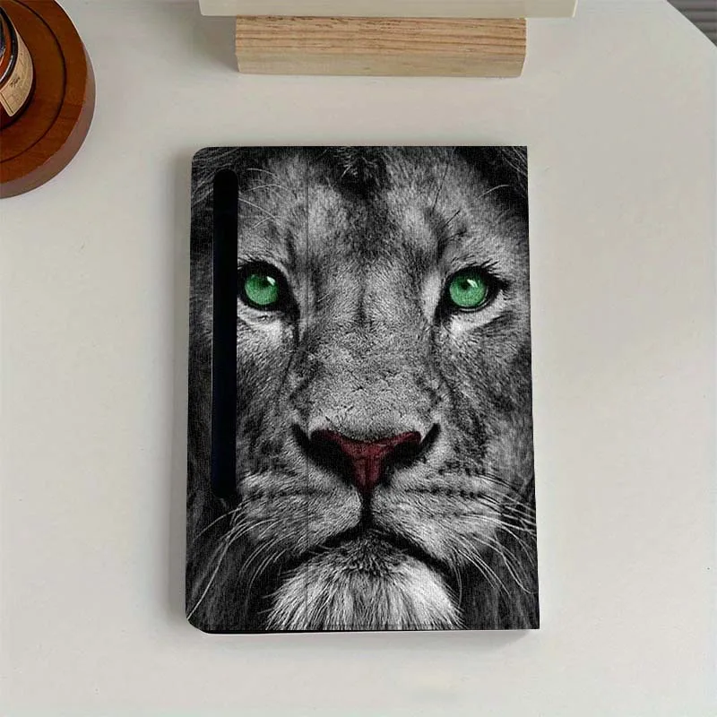 

Blue Eyed Lion Cool Gift For Samsung Galaxy Tab S6 S7 S8 S9 S10 FE Plus Lite Soft Flexible Support Tablet Case