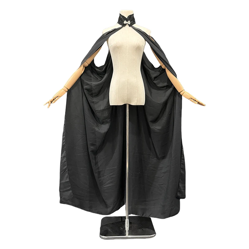 1pc unisexe manteau en mousseline de soie à capuche manteau Wicca Robe Cape châle Halloween fête sorcière magicien Cosplay Costumes femmes