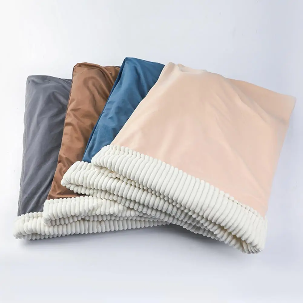 Cat Sleeping Bag Winter Soft Fluffy Thickened Pet Pocket Nest Bed Kitten Puppy Comfortable Warm Nest for Small Medium Dogs Cats