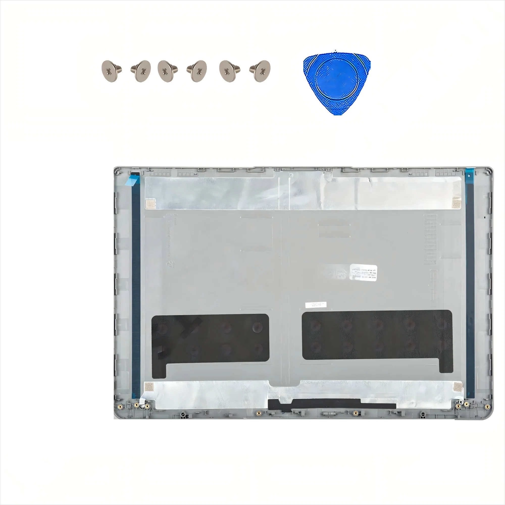 أجزاء ل IdeaPad 1 15ADA7 1 15AMN7 2022 غطاء شاشة 5CB1F36621 مفصلات الحافة العلوية AP3L6000270 الغطاء السفلي فضي AP3L6000770 #6