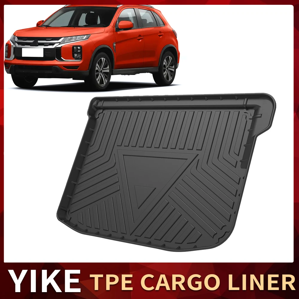 

For Mitsubishi ASX 2011-2023 Auto Car Cargo Liner All-Weather TPE Trunk Mats Waterproof Boot Tray Carpet Interior Accessories