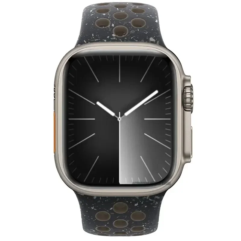 Original Sportarmband für Apple Watch Band 46 mm 49 mm 45 mm 44 mm 38 42 mm Farbige Partikel Gummiband IWatch Ultra 10 9 8 7 6 5 SE – Detail 8