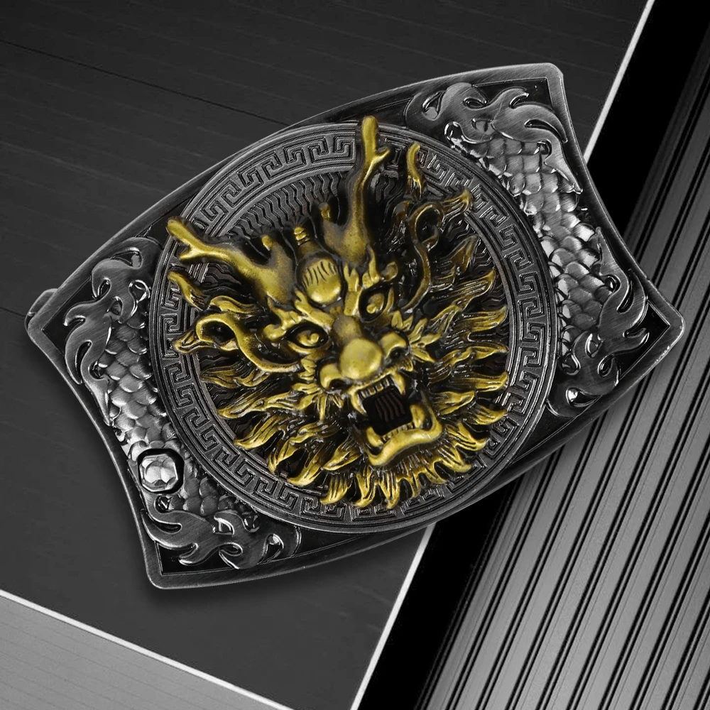 Hebilla de cinturón occidental creativa Retro, accesorios para vaqueros Punk Hip Hop, hebilla de cinturón en relieve, accesorio de cintura con personalidad para hombres y mujeres