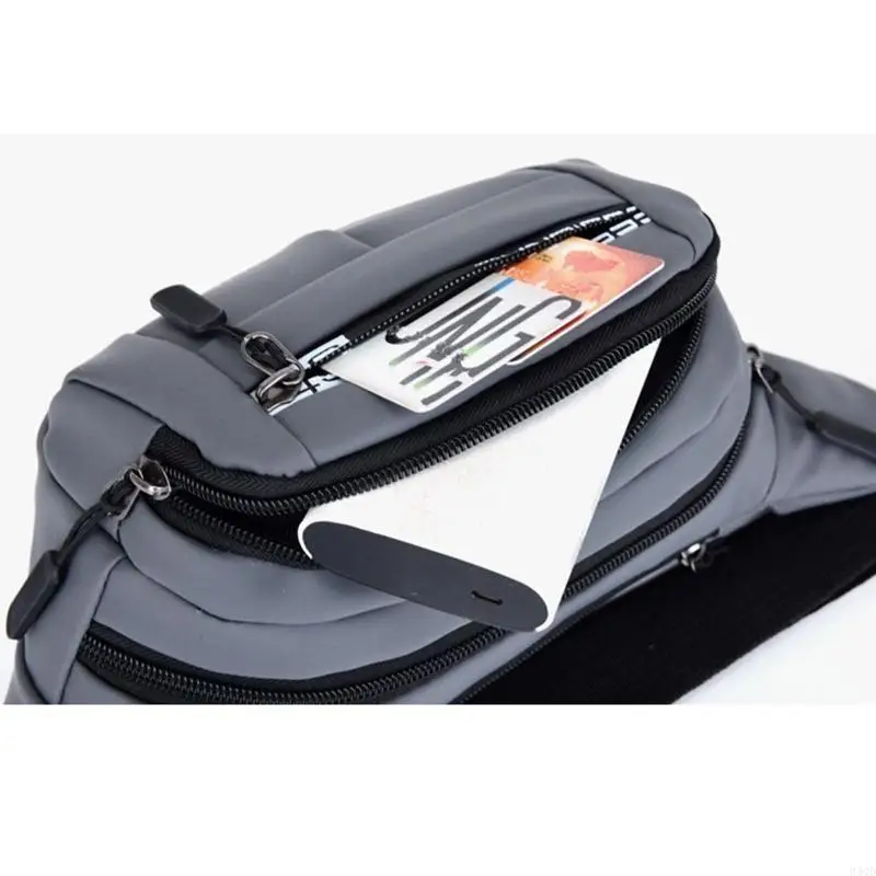 

340D Women Waist Bag Hip Waist Bag Chest Pocket with Adjustable Shoulder Straps Bag