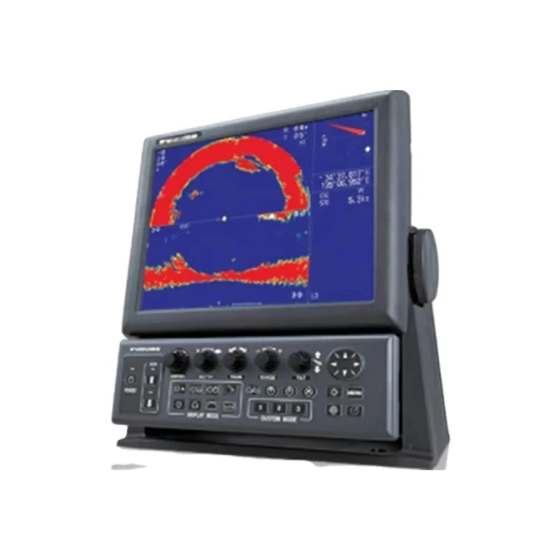 سمكة 60/88/150/180/240 كيلو هرتز Furuno CH500 12.1 بوصة كشاف سونار إلكترونيات بحرية اتصالات الملاحة البحرية #2