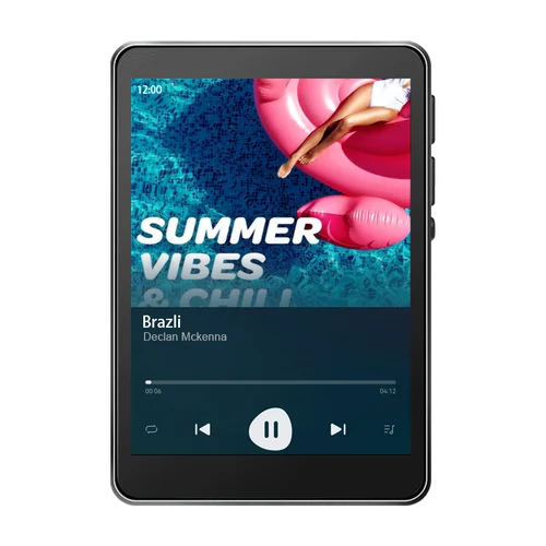 Imagen 2 del producto Famue Reproductor MP3 MP4 WiFi de 2,8"" con Bluetooth, batería de larga duración, Android 10, compatible con Play Store, descarga de aplicaciones, música en línea