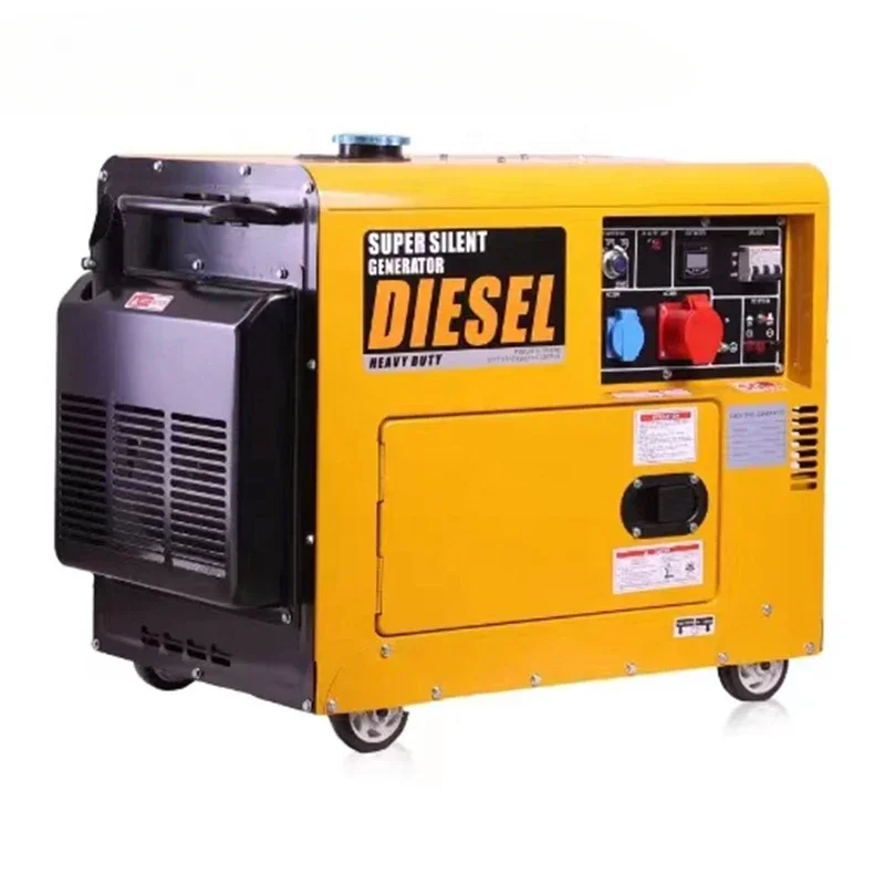 

-3kw 4.6kw 5kw 5.5kw 6kw 6.5kw 7kw 7.5kw 8kw 8.5kw Air Cooled 5kva 10kva Single 3 Phase Silent Diesel Generator Sets
