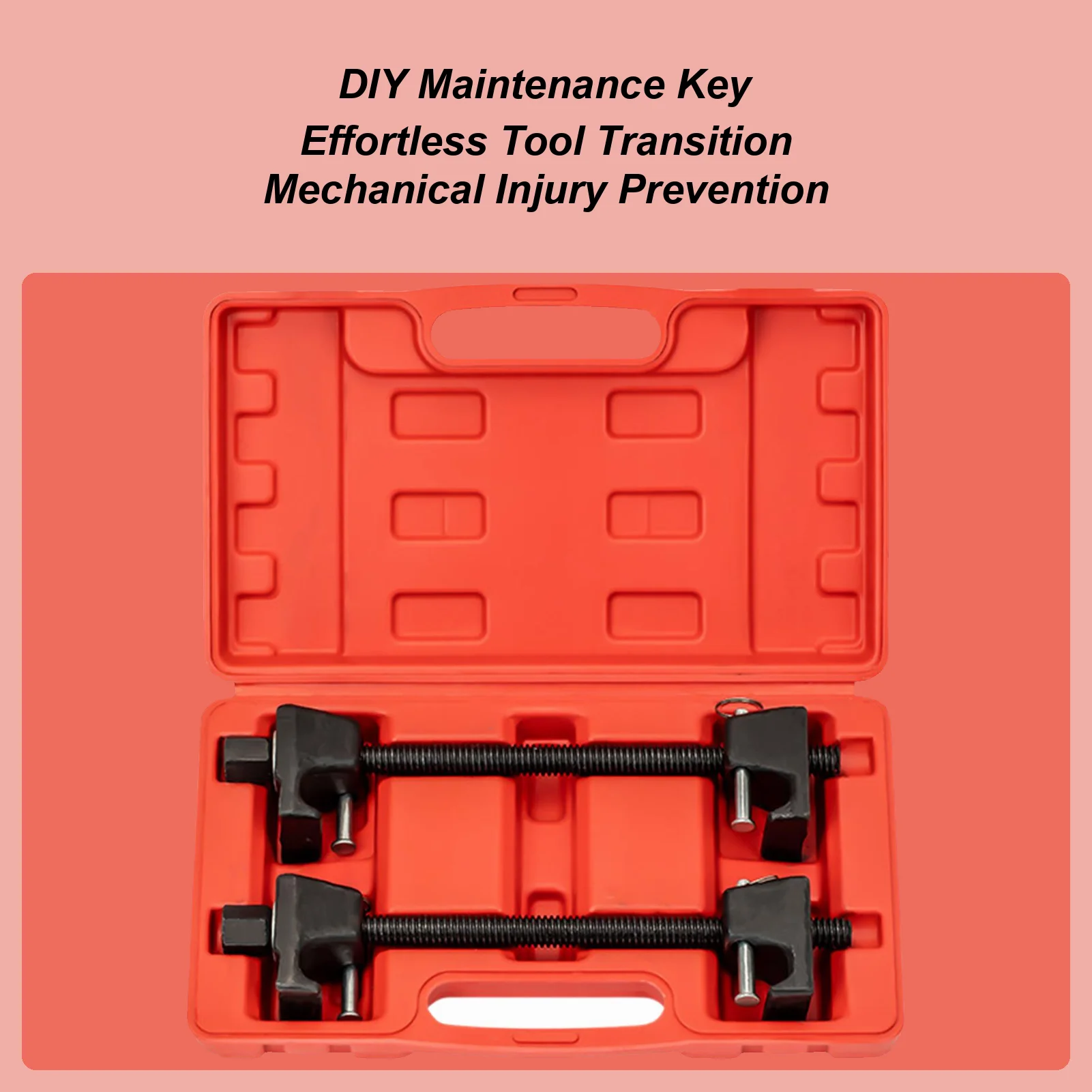 

Набор инструментов для компрессора винтовой пружины, 2 шт./компл., автомобильный амортизирующий пружинный компрессор, сверхмощный инструмент для винтовой пружины