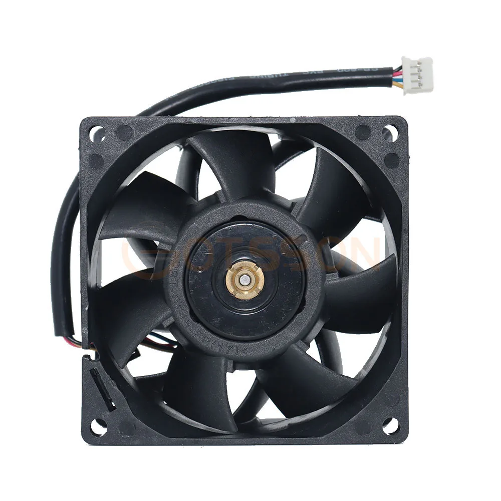 Original Delta FFB0812HHE 8038 DC12V 0.30A 8CM 4-wire dual ball high-speed fan