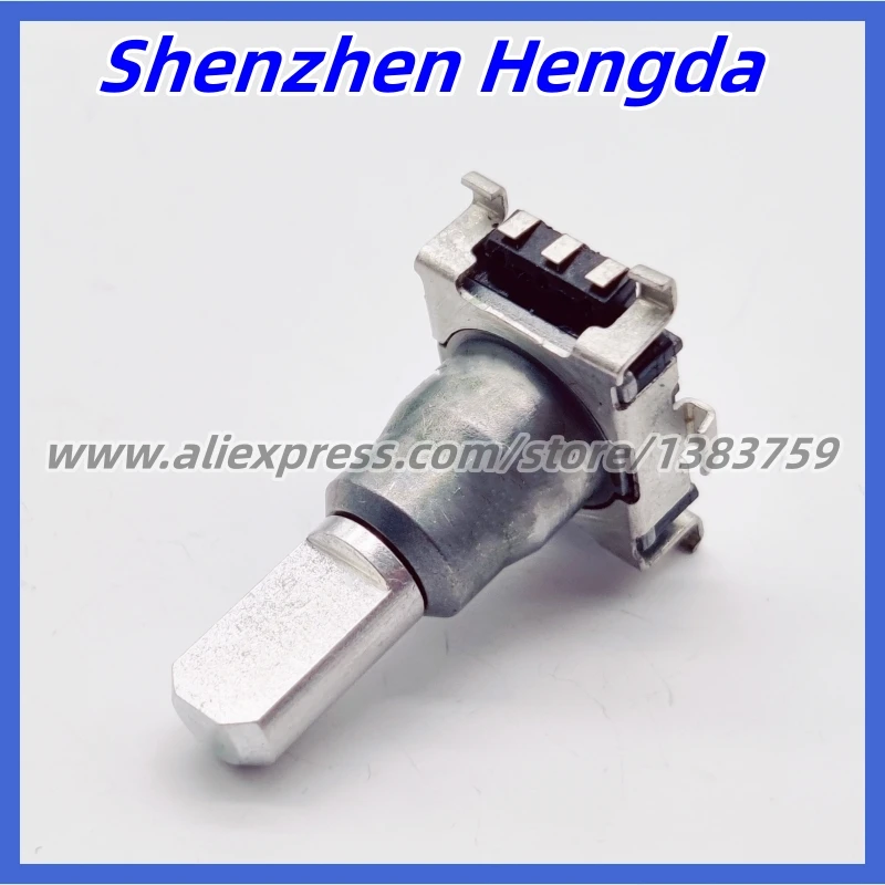 1Pcs EC11 EC11J152040F SMT Incremental Rotary Encoder 30 Positioning 15 Pulses D Shaft Length 20mm 5Pin