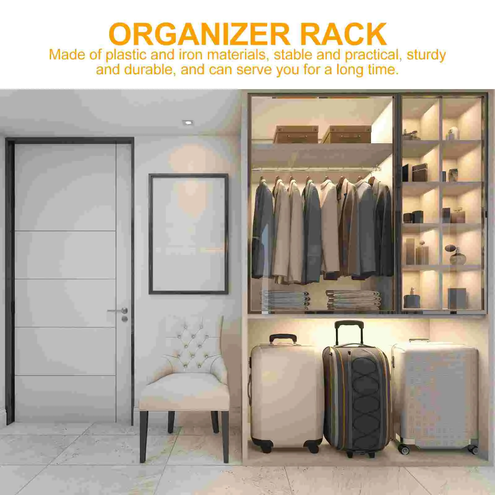 Retractable Closet Wardrobe Rail Clothing Hangers Hanger Towel Clothing Hangerss Rod Space Saving Pants Tie Storage Shelf