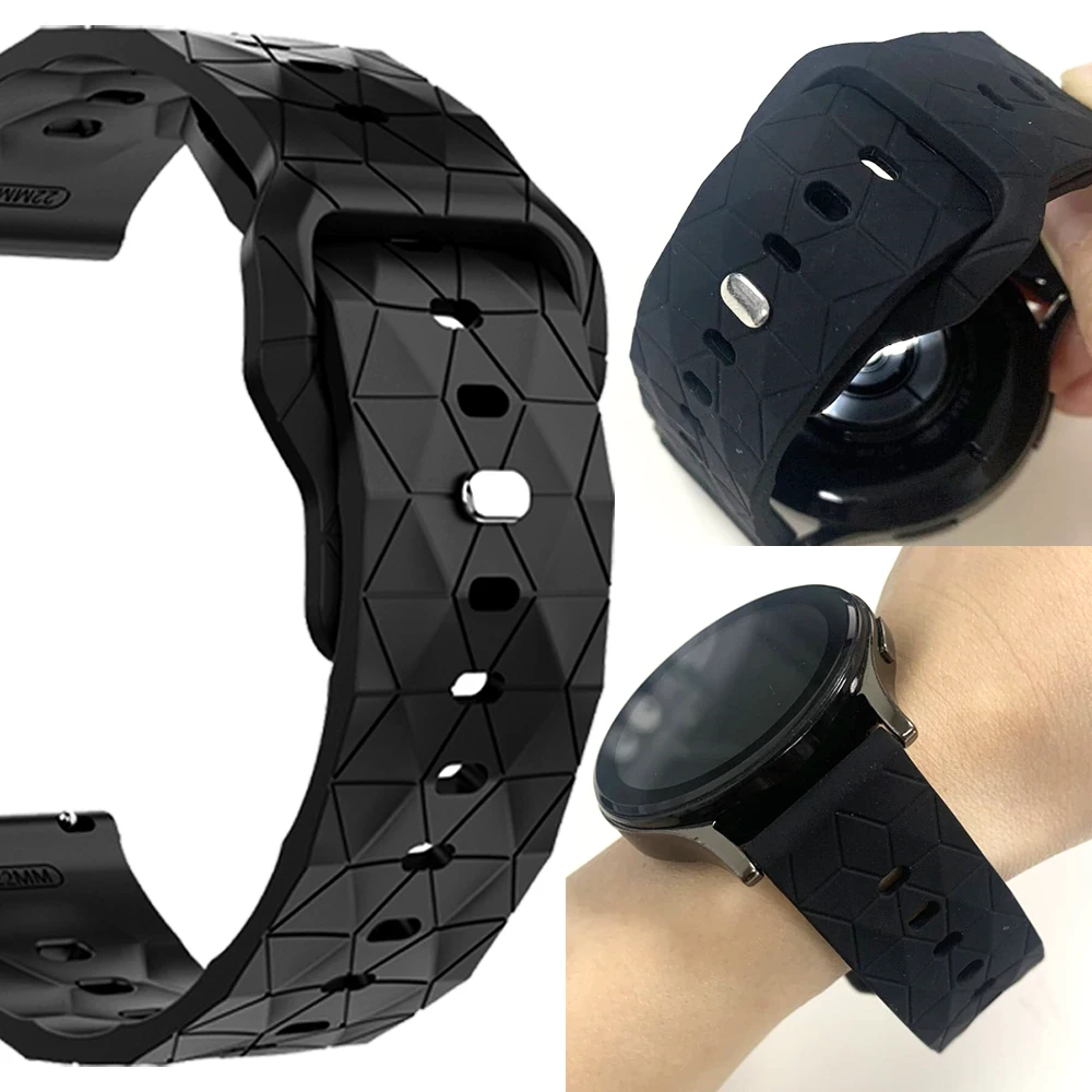 22mm Silicone Strap For Polar X X2 Pro Titan/Vantage M/M2/M3/V3 Bracelet Replace For SUUNTO RACE2/RUN/OCEAN Soft Sport Watchband