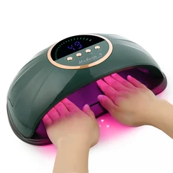 Large Nail Dryer Doube Hands Use,69 Leds UV Nail Lamps For Gel Polish Curing, Manicure Machine High Power Nail Art Equipment