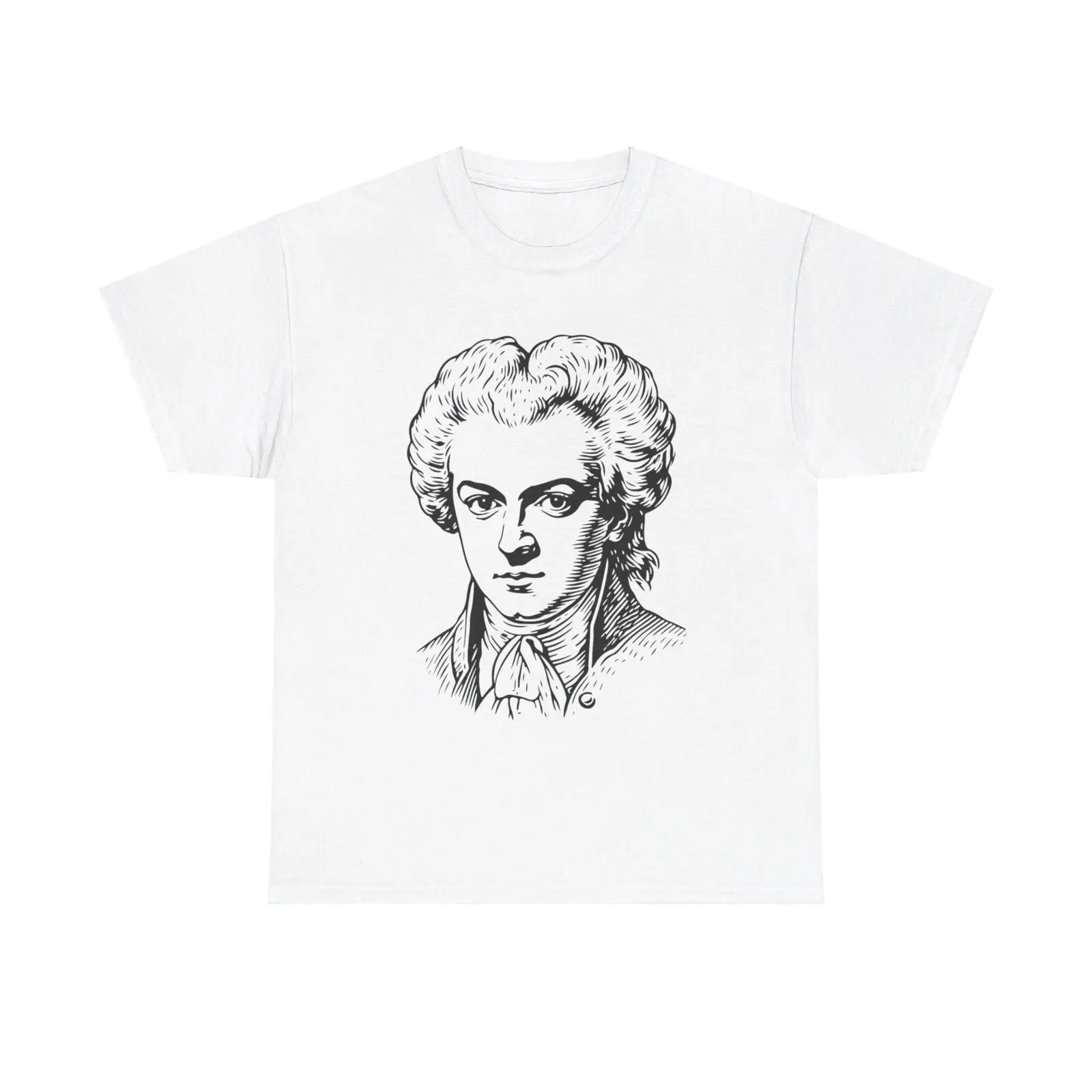 Wolfgang Amadeus Mozart T-Shirt - portrait composer classical symphony opera tee