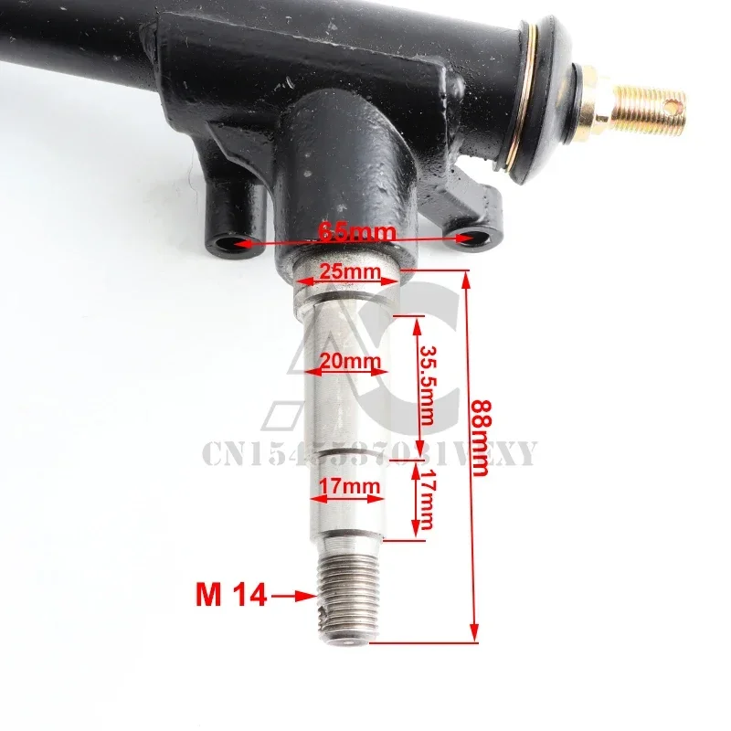 

1 пара 420 мм шпинделя поворотной стойки рулевой стойки подходит для Китая 150cc 200cc 250cc Kandi Go Kart Buggy Karting ATV UTV Quad Bike Parts
