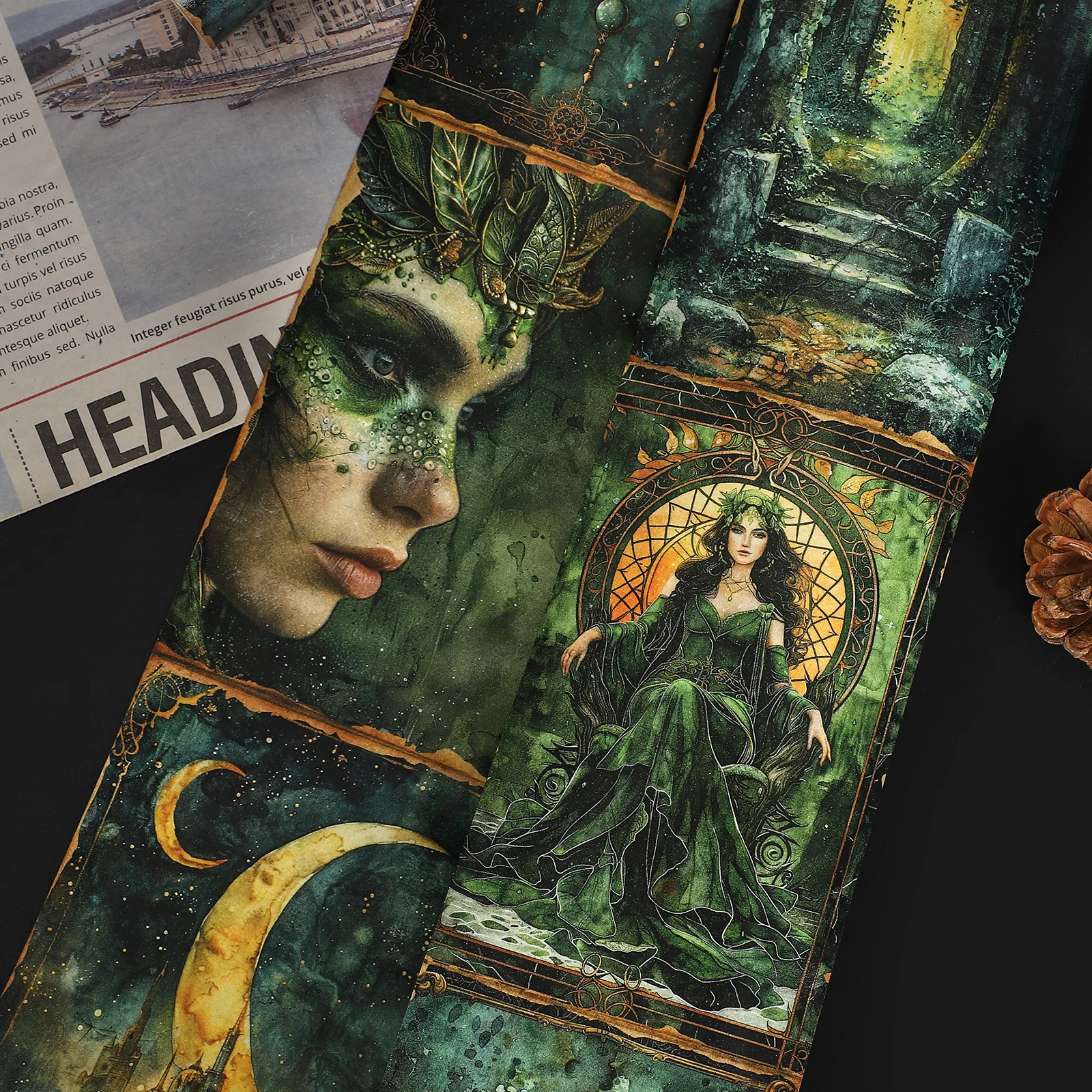 80Mm*200Cm Vintage … - image