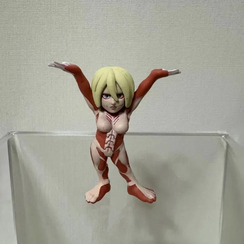 Figurka Akcji Atak Tytanów Pancerny Tytan Kolosalny Figurka Anime Damska Model Ozdoby Zabawki