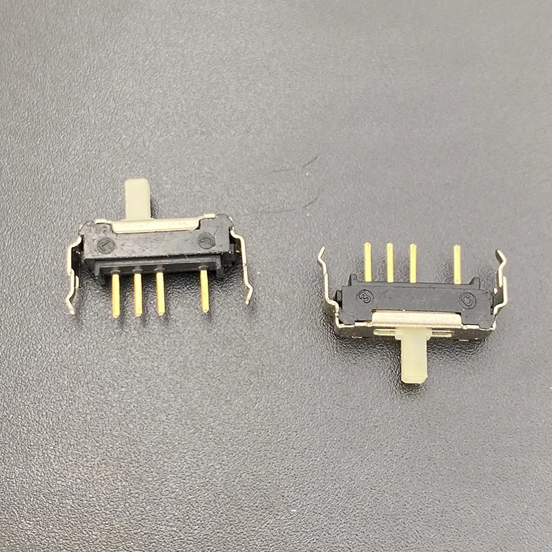 SSSS918700 Micro toggle switch with bracket Insert 4 pin 3 gear push slide key 14*4.8*4.5mm