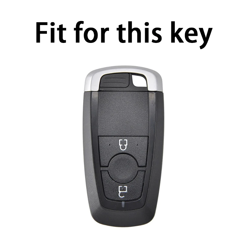 2 Buttons TPU Shell Fob Holder for Ford Edge Fusion Mustang Explorer F150 F250 F350 Ecosport Car Remote Key Case Cover Protector - Image 2