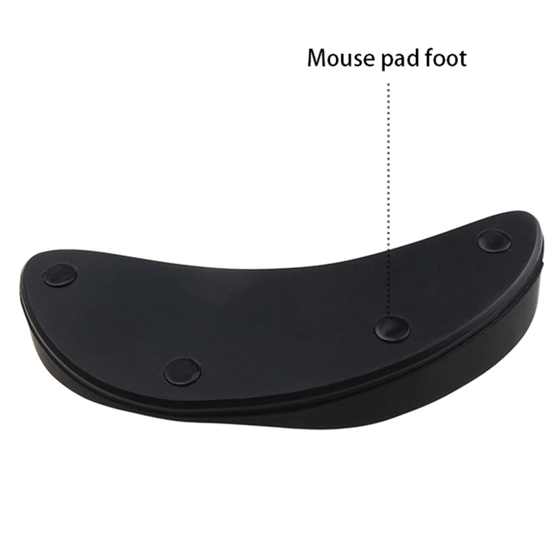 Top-Ergonomic Handguard Mouse Pad G80 Silicon Gel Streamline Wrist Rest Support Mat Computer Mousepad For Office