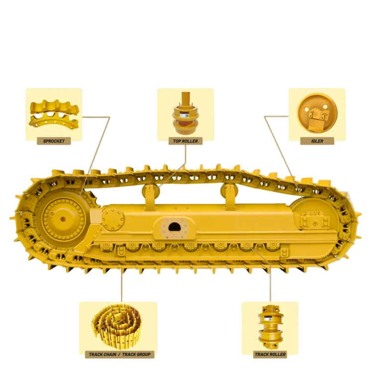 Bulldozer and Excavator Spare Parts High Quality Chassis Spare Parts Construction Machinery Components