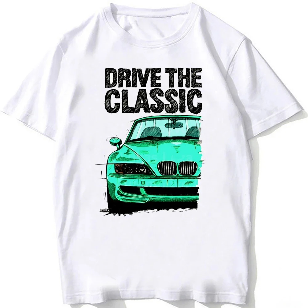 Nueva camiseta deportiva de manga corta de verano para hombre Drive The Classic Z3 M Coupe, camisetas blancas informales de Hip Hop para niño, camisetas Harajuku de los años 90