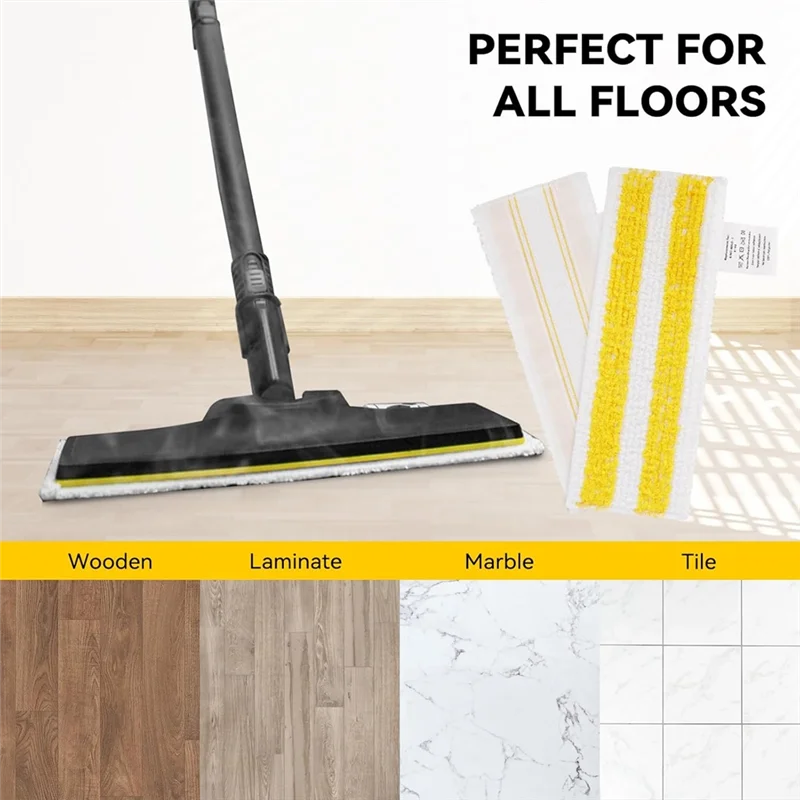 

AT28-Window Squeegee Nozzle Carpet Glider And Steam Mop Cloths For Karcher SC1 SC2 SC3 SC4 SC5 Steam Cleaner Replacement Accesso