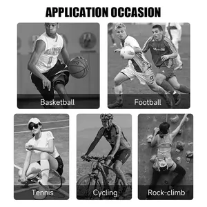 Joelheiras de Voleibol para Dançarinos, Homens e Mulheres, Crianças, Joelhos Suaves Respiráveis, Protetores, Futebol, Dança, Yoga, Tênis, Corrida, Ciclismo 10 principais vendas novecento - №10