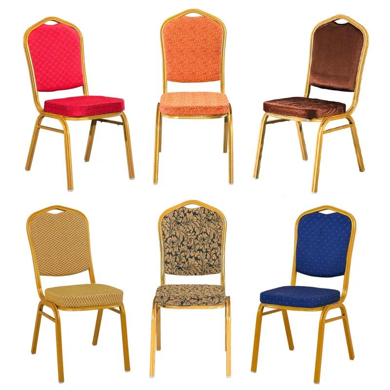 Wholesale 10Pcs Wedding Stackable Kitchen Hotel Chairs Indoors Portable Party Banquet Church Sillas Del Hotel Hotel Supplies