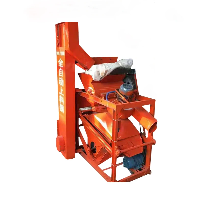 Energy-saving And Efficient Industrial Stainless Steel Peanut Shelling Equipment Automatic Feeding Peanut Shelling Machine