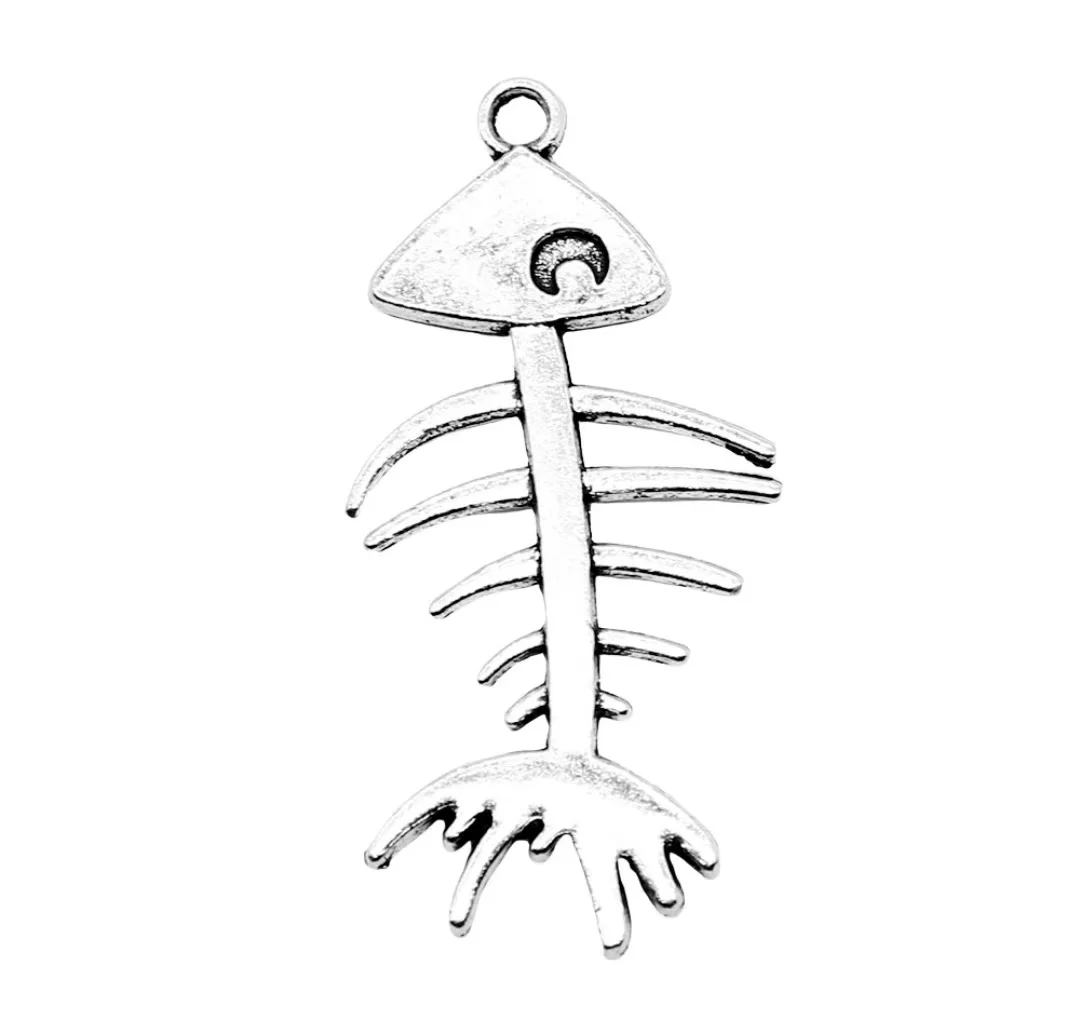 

10pcs 42x21mm Zinc alloy metal tibetan silver plated charm T0901 for jewelry making