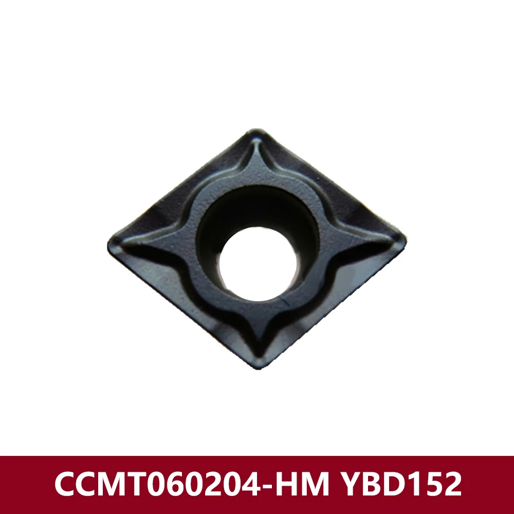 CCMT060204-HM YBD152 Original CCMT060204 HM CCMT 060204 CCMT2(1.5)1-HM CCMT0602 Carbide Inserts CNC Lathe Cutter Tools Holder