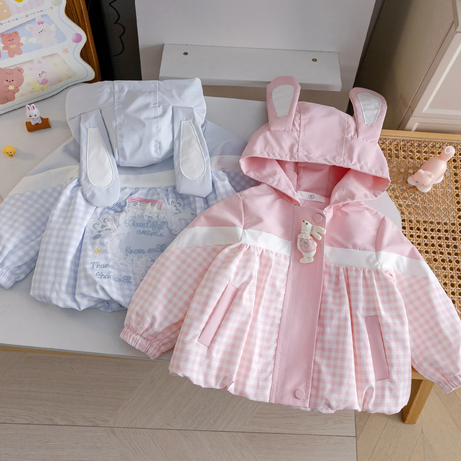 

Пальто Brench для девочек, весна-осень, новинка 2023 года, детские милые толстовки, куртки для маленьких девочек, одежда принцессы, детские топы, верхняя одежда, От 5 до 6 лет