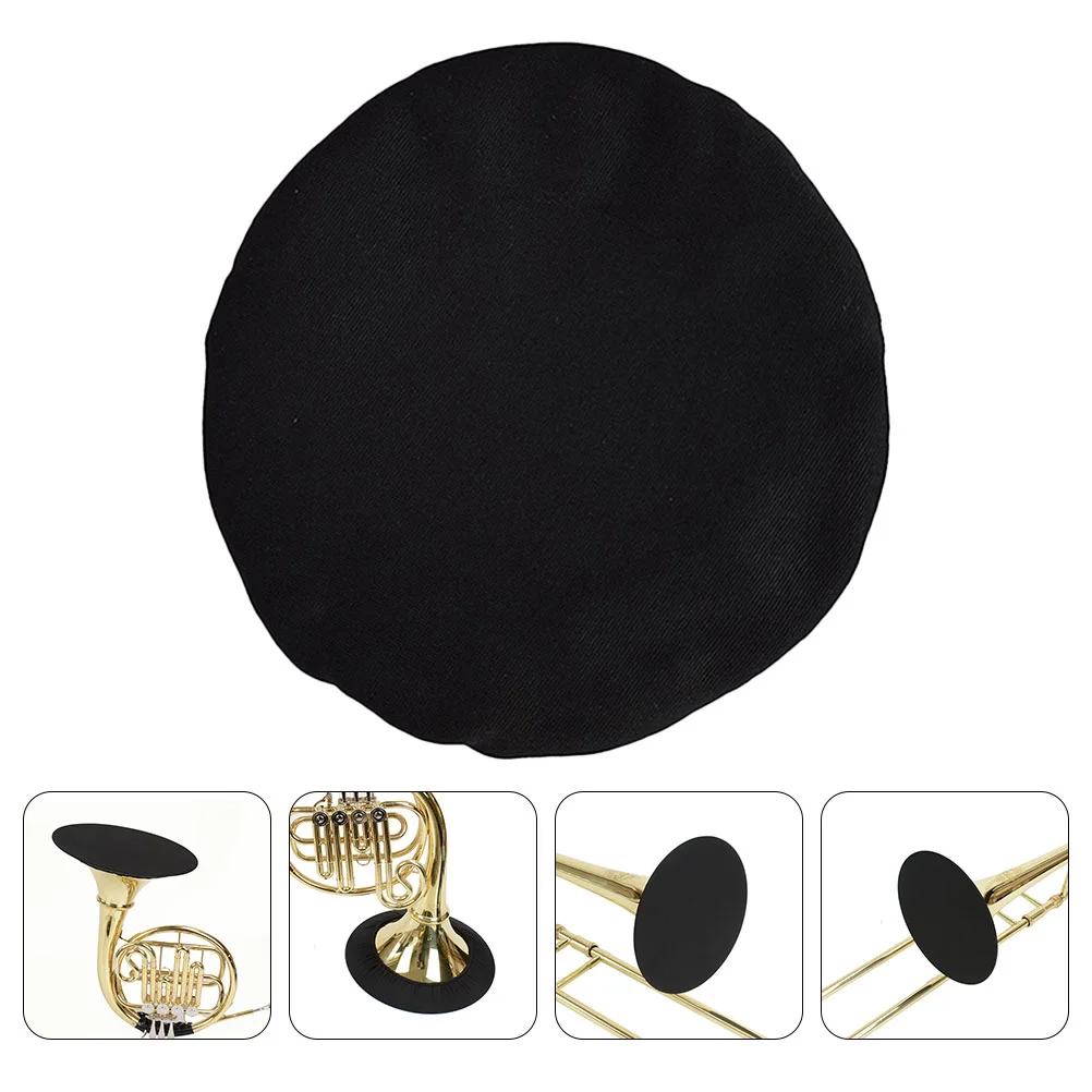 Trombone Horn Cap Dustproof Bell Cover Marching Musical Instrument Trumpet Bass Accessories French Supply Elasticity