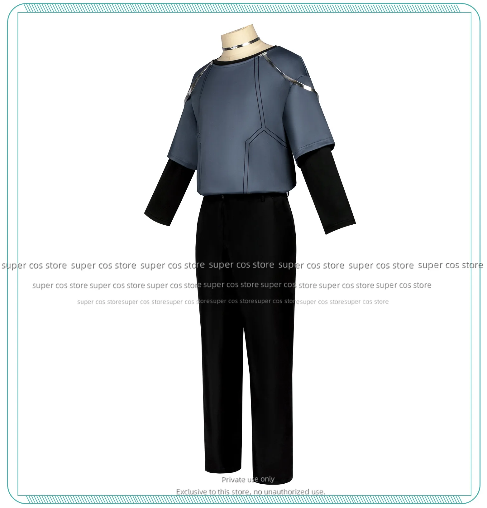 زي AlienStage التأثيري R7 حتى بدلة أداء المرحلة Luka - شكل فريد وامض ذهب - زي الهالوين الخيال العلمي للرجال