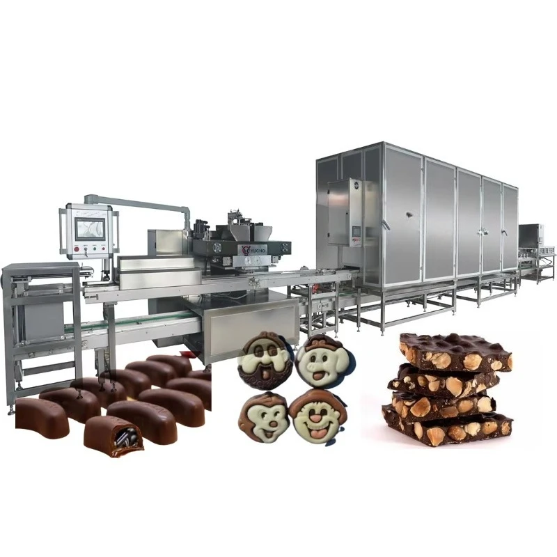 Factory Direct New Disposable Chocolate Forming Machine Full Chocolate Processing Production Line SUS304 Equipment